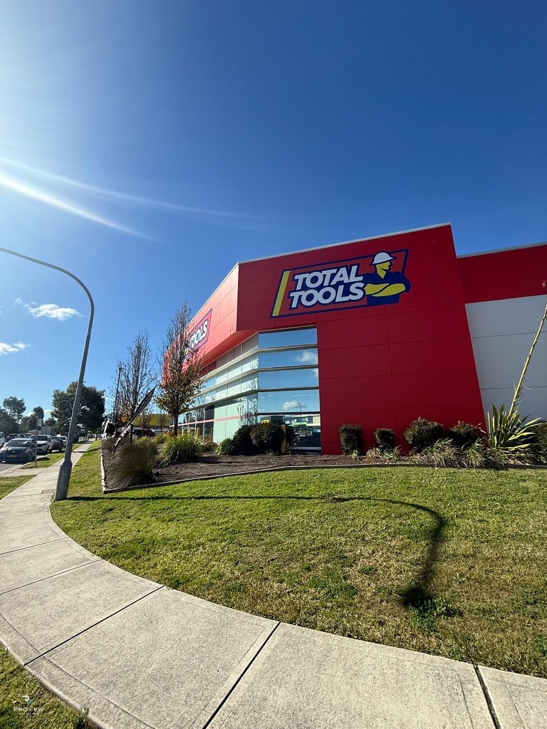 Total Tools Gregory Hills — completed exterior side angle